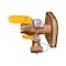 Everflow SWT Full Port Ball Valve with Cleanout and Flange, Brass 1-1/4" 895C114 - alternate 3